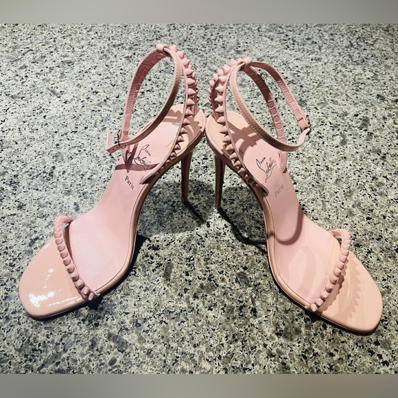 CHRISTIAN LOUBOUTIN | Pink So Me Sandal Hesls - Picture 7 of 11